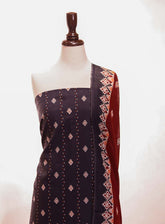 Bin Saeed Printed Khaddar Suits Unstitched 3 Piece - BS25K 214